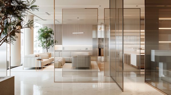 Optimisez votre espace avec une verrière style miroir