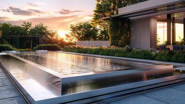 Prix d'un piscine en inox : les facteurs qui détermineront votre facture